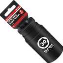 BILITOOLS 3/4" Drive Deep Impact Socket 30mm, Metric, CR-MO Steel, 6 Pt. Impact Grade Heavy Duty Large Axle Nut Socket