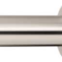 Ivilon Tension Curtain Rod - Spring Tension Rod for Windows or Shower, 36 to 54 Inch. Satin Nickel