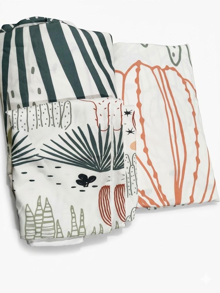 4 PC Queen Sheet Set, Queen Size, Wrinkle Free Cooling Sheets Machine Washable