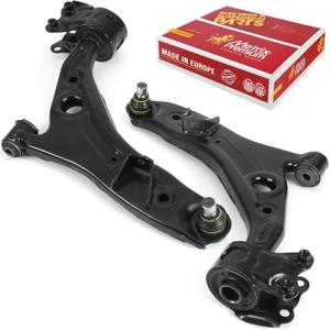 Metrix Premium Chassis Parts - Front Left & Right Lower Control Arm w Ball Joint & Bushing Assembly Kit Fits 2007-2014 Ford Edge, 2007-2015 Lincoln MKX, Replacement RK620487, RK620486, Made in Europe