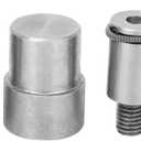 4Pcs Snap Fasteners Button Die, Stainless Steel Snap Button Die Set, Sliver Rivet Press Dies, Easy Use Dies Hand Snaps for 831 12mm, 15mm, 21.5mm Specifications Buttons