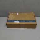 VOTON Black Bathroom Faucets Modern Waterfall Bathroom Sink Faucet Matte Black Single Handle Bathroom Faucet for 1 or 3 Holes with Deck Plate and Pop-Up Drain, Rv Sink Camper Farmhouse Bathroom Faucet (Regular Single Handle - 7.5 inches height)