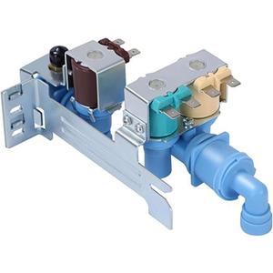 Upgraded 242252702 240531101 Refrigerator Water Inlet Valve Compatible with Frigidaire Kenmore Replacement,Refrigerator Water Inlet Valve, Dual Solenoid