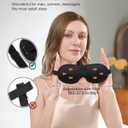 LKY DIGITAL Sleep Mask for Side Sleeper 3 Pack, Blackout 3D Eye Mask for Sleeping, Night Blindfold for Men Women (Gray & Blue & Black)