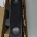 Cyber Acoustics USB Speaker Bar (CA-2890)  Stereo USB Powered Speaker, Easily Clamps to Monitor, Convenient Controls