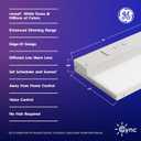 GE Cync Reveal HD+ Smart Undercabinet Light Fixture, Color Changing, 12-in Bar