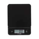 Taylor Glass Top Food Scale with Touch Control Buttons, 11 lb Capacity, Black