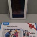 Frameo 10.1 Inch Smart WiFi Digital Photo Frame,Digital Picture Frame Wi-Fi with 32GB Storage & SD Slot, Electronic Picture Frame IPS Touch Screen with Auto-Rotate, Frameo Digital Frame WiFi -White