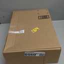 PiePieBuy Womens Faux Suede Knee High Boots Pointed Toe High Chunky Heel Side Zipper Party Dress Booties, Black, Size 6.5