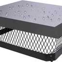 18" x 18" Chimney Caps Fireplace Chimney Cover for Outside Flue Tile Clay, Chimney Flue Cover Chimney Vent Cap with Screen Hood Plate,Galvanized Steel Chimney Rain Cap Roof Rain Guard Top Protector