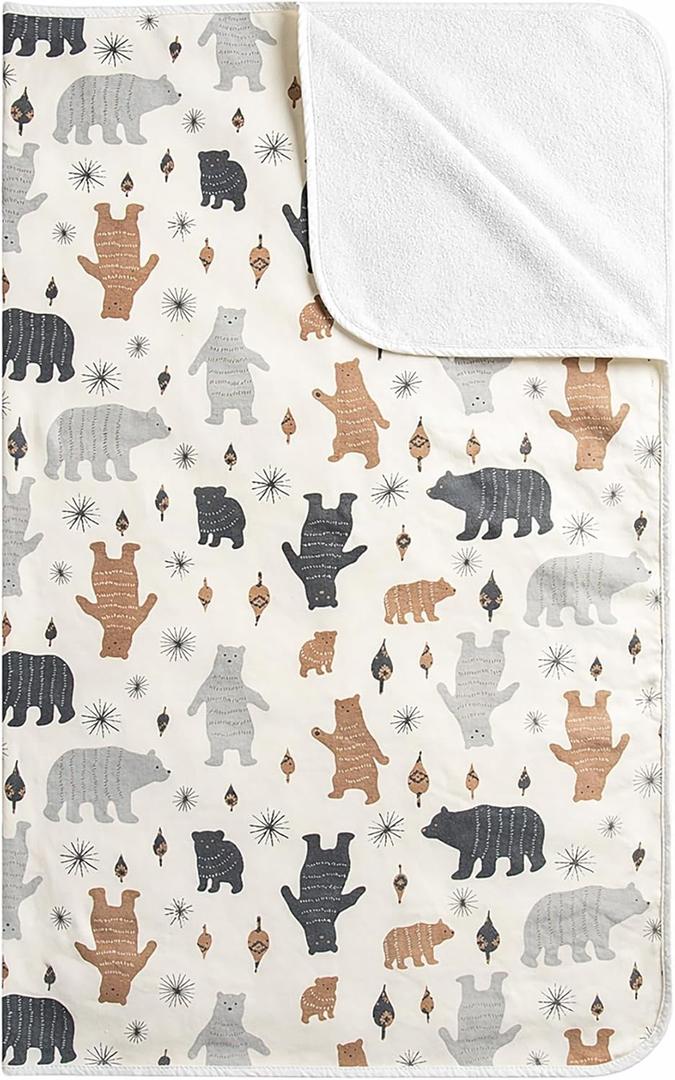 Baby Waterproof Bed Pad Washable Mattress Pad Reusable Under pads Bed Wetting Incontinence Cover for Baby Toddler Children and Adults