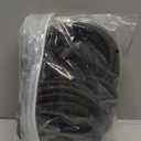 20Pcs Trampoline Replacement Bungee Cords, Black Elastic Trampoline Ropes with Mounting Tool for Repair, Safety Round Trampoline Repair Kit Universal Fit for Most Trampolines