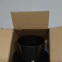 3 Inch Duct Connector, HG Power 2-Pack 75mm ABS Straight Pipe Flange for 3" Ducting Pipes Hoses Heating Cooling HVAC Ventilation Use, Black