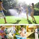 Expandable Garden Hose - 50 ft Expanding Water Garden Hoses, No Kink Lightweight Flexible Hose with 3/4" Solid Fittings and 4-Layer Latex Cores - 50ft Retractable Stretch Car Washing Pipes