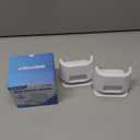 Sootozy 2Pack Wall Mount Holder for eero 6 Plus 6+ and eero 6 Router Mesh WiFi System,Wall Mount Stand Bracket for eero 6 Plus and eero 6 triBand Mesh,Wall Bracket for eero 6+ Extender Router Wire Organizer