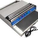 Intbuying 18/450mm Hand Wrapping Machine 110V Film Wrapper Food Tray Wrapper for Food Fruit Tray Food Packaging Fresh Keeping Sealer