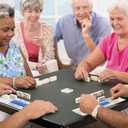 8 Pcs Mahjong Card Guide and Line Finder Set, Game Strategy Helper Tool for Beginners and Seniors, Perfect for Travel, Party, Game Night, Competition (Blue)