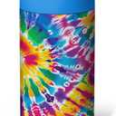 Frost Buddy Universal Mini Can Cooler  Fits 12oz Slim & 7.5oz Mini Cans  Vacuum Insulated Stainless Steel  Keeps Beverages Cold or Hot  Compact, Travel & Cup Holder Friendly (Hippie Haze)