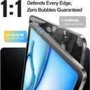 EZ-GLAZ-2 Pack Paper-Feel Screen Protector for iPad Air 11 Inch M4/M3/M2 (2026/2025/2024) Apple Pencil Compatible, 9H+ Tempered Glass, Matte Film, Anti-Scratch, Bubble Free, with Installation Box