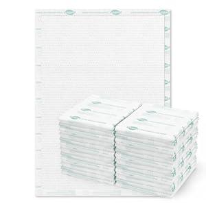 Heavy Duty Underpads 40"X60" Super Sized Chucks Pads 270 Grams Disposable Bed Pads with Strength Cloth Backing Extra Absorption Pads for Incontinence (100X152CM, 30 Count)