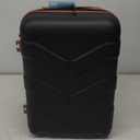 Hardside Carry On Luggage 22x14x9 Airline Approved with Spinner Wheels, 20-inch Carry-On Suitcase for Men & Women, Black