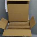 ZBEIVAN Shipping Boxes Mailers 10x10x10 inches Corrugated Cardboard Small Packing Kraft Moving Mailing Box, Pack of 15