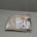 YoungsTex Oatmeal Linen 100% Blackout Curtains 63 Inch Length for Bedroom, Thermal Insulated Winter Drapes with Grommet Room Darkening for Living Room Windows, 2 Panels, 52 X 63 Inch