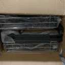 forimo 36" Blind Corner Pull Out Organizer,2 Tier 4 Shelf Kitchen Cabinet Organizer, Chrome Carbon Steel Storage Basket, Left Open & Right Open Compatible,for Blind Corner Kitchen or Bathroom Cabinet