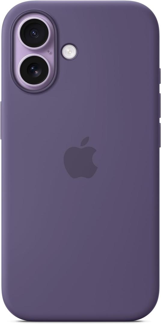 Apple iPhone 17 Silicone Case with MagSafe and Camera Control: Lightweight Phone Case, Wireless Charging Compatible, Smooth Matte Finish; Purple Fog
