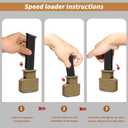 Magazine Speed Loader for Glock 9mm/.40 S&W - Fits Glock 17/18/19/22/23/24/26/27/34/35/45/47 - Fast Loading/Pain-Free & Portable