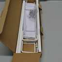 HapiRm Over Door Hat Rack - 2 Packs Hat Organizer with 8 Hooks Design, Hanging Baseball Cap Organizer Storage Holds Up to 40 Caps for Door, Bedroom, Closet (White)