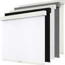 Cordless Blackout Roller Shades Blinds for Windows Free-Stop,Pull Down Room Darkening with Valance,Thermal Insulated Woven Fabric Window Door Blinds for Home,Office,White 37" W x 72" L