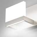 Tipace 3 Lights LED Modern Vanity Light Brushed Nickel Bathroom Lighting Fixture Up and Down Bathroom Wall Light Over Mirror(White Light 6000K)