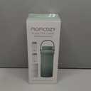 Momcozy 22oz Portable Breast Milk Cooler for Outdoor, Life Saver with 360 Total Cooling for 24 Hours, Larger Capacity Travel Breastmilk Chiller with 2pcs Baby Bottles for Breastmilk Storage, Green