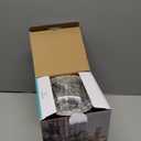 E-far Cake Pans Set of 3, 6 x 3 Inch Stainless Steel Round Cake Baking Pans Tins for Wedding Birthday, Deep Side & Non-toxic, Oven & Dishwasher Safe, Mirror Finish & Straight Side