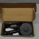 AquaDance New Magnetic Guidance Docking System - High-Pressure 8-setting Handheld Shower Head with Giant 5 inch Face, Magnetic Bracket, Extra-long 72 inch Stainless Steel Hose/Matte Black Finish