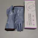 LANON Protection Wahoo Liquid Silicone Smoker Oven Gloves, Food-Contact Grade, Heat Resistant Gloves for Cooking, Grilling, Baking, Purple, M/8