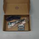 Dollar Shave Club | The Guest Pass Shave Set | 2 Swift Rinse Refill Cartridges, 1 Handle (Green), 1 Razor Cover, Razors for Men