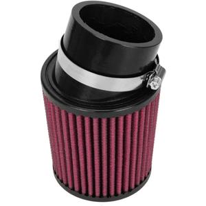 FVRITO 62mm 212cc Air Filter Cleaner Kit for Predator 212 196cc 224cc GX160 GX200 6.5HP Clone Engine Coleman CT200U CT200U-EX BT200X KT196 Baja Warrior MB165 MB200 Mini Bike Go Kart Parts Red