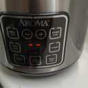 AROMA Digital Rice Cooker, 4-Cup (Uncooked) / 8-Cup (Cooked), Steamer, Grain Cooker, Multicooker, 2 Qt, Stainless Steel Exterior, ARC-914SBD