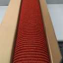 GORILLA GRIP Traffic Guard Door Mat, 60x36, Heavy Duty Welcome Mats, Commercial Office Space Doormat, Waterproof, Fade Resistant, Strong Rubber Backing, Low Profile, Shoe and Boot Scraper, Red