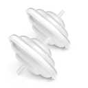 Backflow Protector Replacement Part for Breast Milk Pump - Breastfeeding Support Essential - Compatible with Spectra Breast Pumps 2 Pack