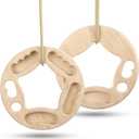 Hangboard Rock Climbing for Climbing Home Training Finger Strengthener, Pull-up Grip Arm Training Portable Finger Board Rock Holds Indoor and Outdoor