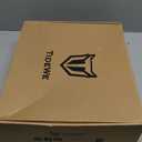 TIDEWE Rubber Boots for Women with Steel Shank, 6mm Neoprene Waterproof Insulated Mid Calf Rain Boots, Sturdy Hunting Work Boots for Farming Gardening Fishing (Black), 6