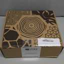 W&S Hexagon Peel and Stick Flooring,24-Sheets Self Adhesive Dark Grey Peel and Stcik Backsplash,Stick on Brick Accent Wall,Thicker Faux Stone Floor Tile for Bathroom,Bedroom,RV (Hexagonal 8.97.7inch)