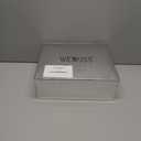 wetkiss Low Heel Knee High Boots for Women Regular Calf Friendly Side Zipper Almond Toe Faux Leather Comfortable Boots for Walking, Dancing, Standing for Long Periods With No Pain (7.5)