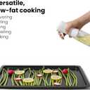 Mistifi Oliver Oil Sprayer for cooking, Spray bottle 6oz, Non-Aerosol Refillable Dispenser Oil Mister FS600 Less is More