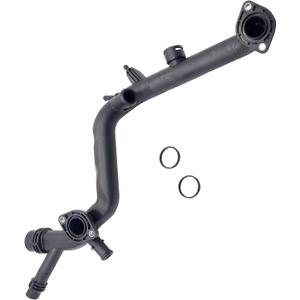 Cylinder Head Coolant Pipe for 2006-2008 Audi A4 Quattro 2006-2011 A6 Avant Cabriolet 3.2L 06E-121-045-R 06E-121-045-E