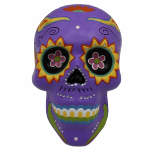 Skull Purple Decor
