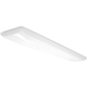 ANTLUX 4FT LED Flush Mount Puff Lights 60W, 6600 Lumens, 4000K Neutral White, 48 Inch Integrated Low Profile Flushmount Linear LED Cloud Ceiling Light Fixture for Kitchen, Laundry